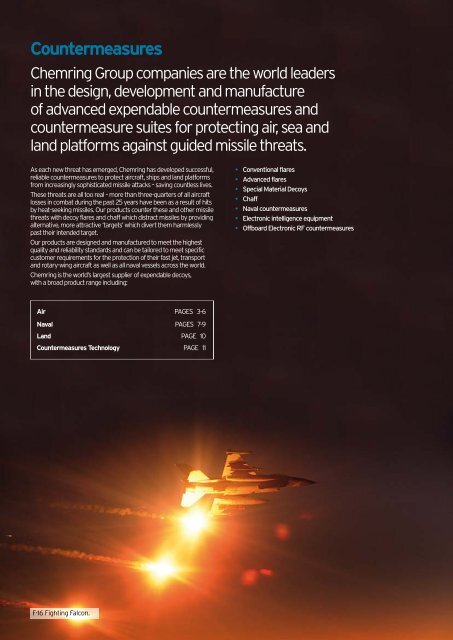 Countermeasures - Chemring Group PLC