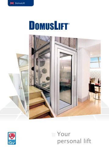 Vertical Platform IGV Domus Lift x2 Brochure - West of Ireland Lifts