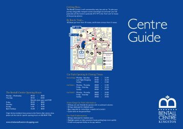 1_The Bentall Centre_Guide Cover