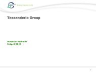 Investor Seminar Presentation [PDF, 997.72 Kb] - Tessenderlo Group