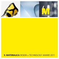 9. MATERIALICA DESIGN + TECHNOLOGY AWARD 2011