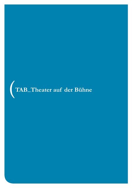 Spielzeit 11|12 - Theater Hameln - Stadt Hameln