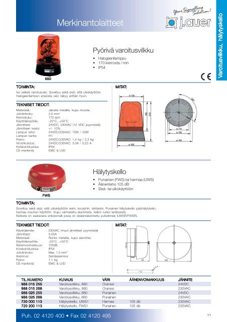 Merkinantolaitteet uusi.p65 - Elmatik AS