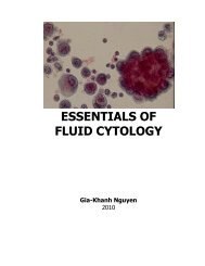 essentials of fluid cytology - Pathology and Laboratory Medicine