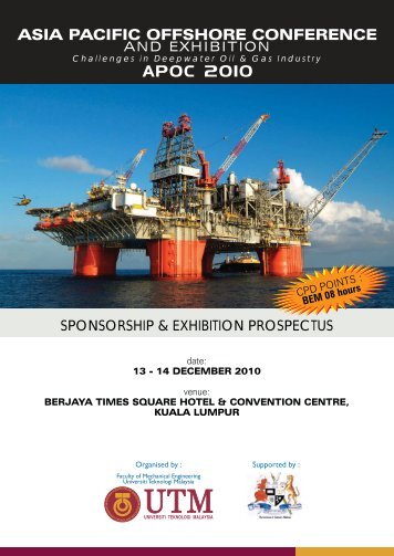 asia pacific offshore conference - space seminar main page