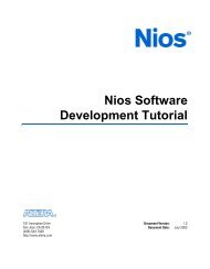Nios Software Tutorial - Faculty.lasierra.edu