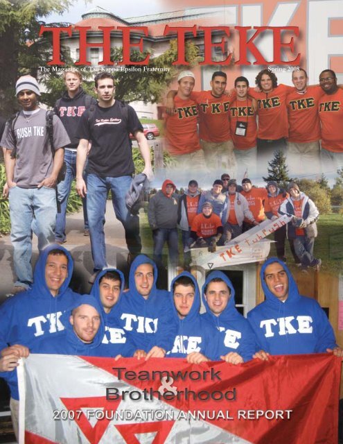 Spring 2008 - Tau Kappa Epsilon