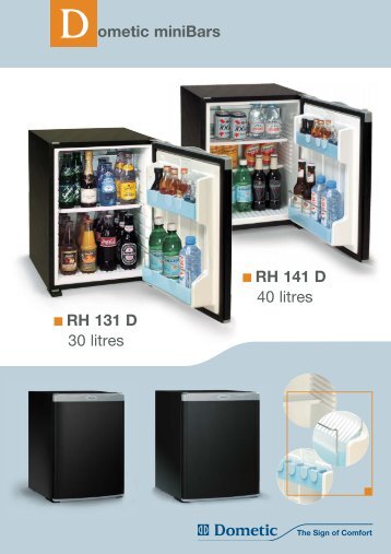 RH 131 D 30 litres RH 141 D 40 litres ometic miniBars