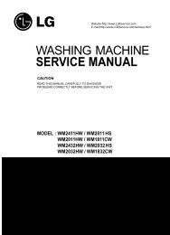 SERVICE MANUAL - Thank you for visiting ApplianceAssistant.com!