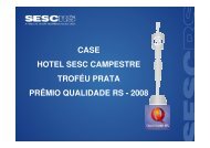 Case PrÃ¡tico do Hotel SESC Campestre