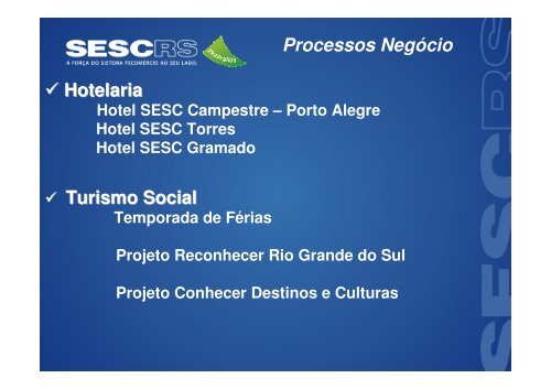 Case PrÃ¡tico do Hotel SESC Campestre