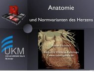 Anatomie und Normvarianten des Herzens