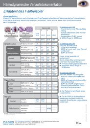 Fallbeispiel und ErlÃ¤uterung zur Verlaufsdokumentation - PULSION ...