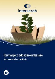 Ravnanje z odpadno embalažo (.pdf) - Interseroh