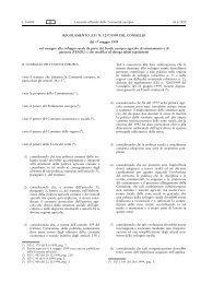 REGOLAMENTO (CE) N. 1257/1999 DEL CONSIGLIO del 17 ... - Inea
