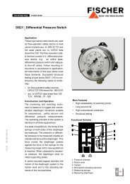 DS21 Differential Pressure Switch