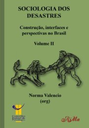 Sociologia dos Desastres - CFP - Conselho Federal de Psicologia