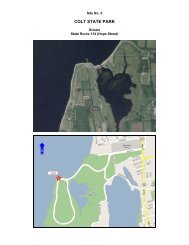 Colt State Park, Bristol - Rhode Island Department of Environmental ...