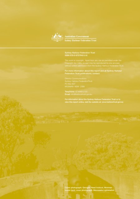 PDF - 1.62 MB - Sydney Harbour Federation Trust