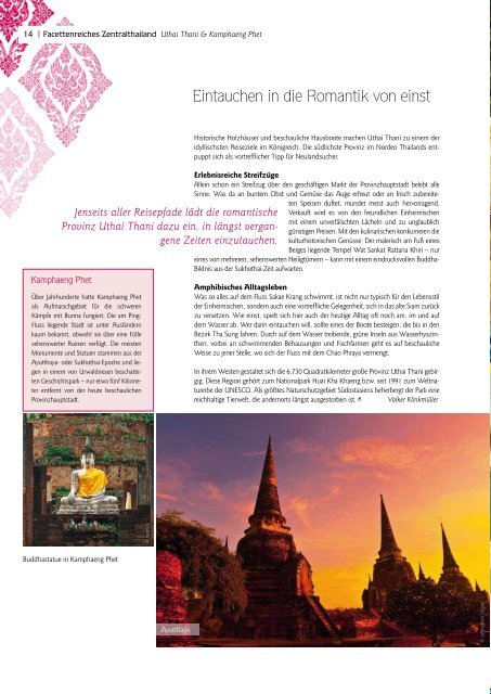 Thailand Reisemagazin 2011