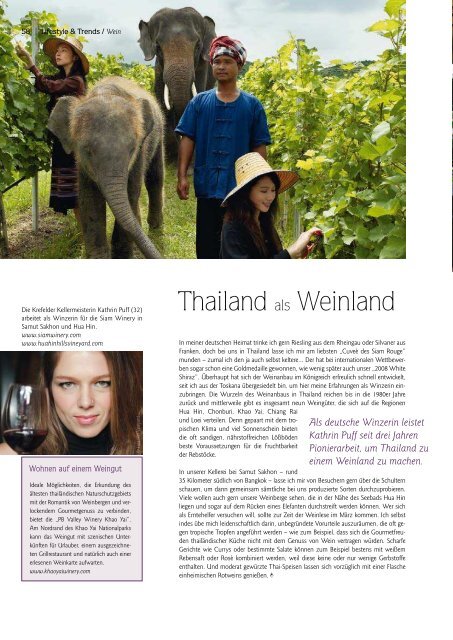 Thailand Reisemagazin 2011