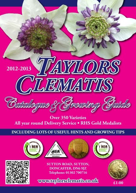 Catalogue Growing Guide - Taylors Clematis