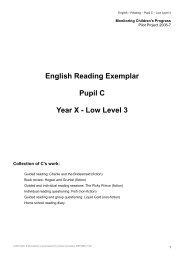 English Reading Exemplar Pupil C Year X - Low Level 3 (Adobe ...