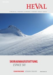 Skiraum Ausstattung (Pdf) - Heval