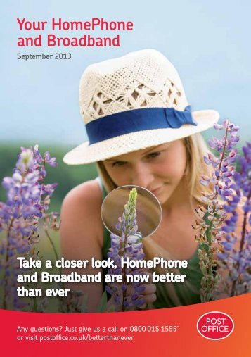 DOWNLOAD THE BROCHURE (PDF 1.15Mb) - Post Office
