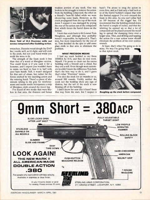 American Handgunner March/April 1981