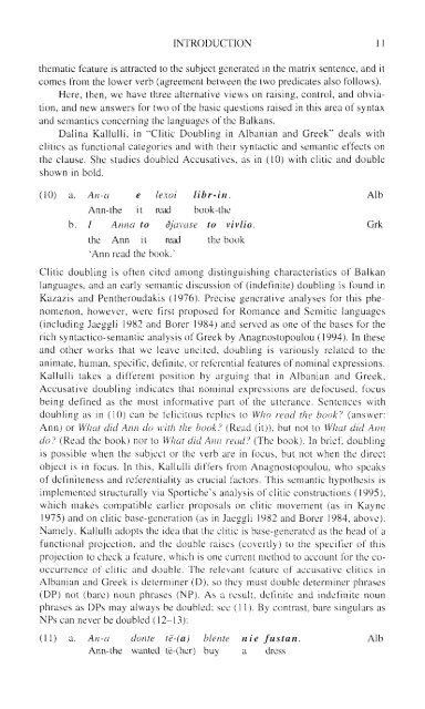 Comparative Syntax of the Balkan Languages (Oxford ... - Cryptm.org