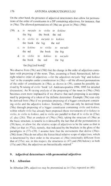 Comparative Syntax of the Balkan Languages (Oxford ... - Cryptm.org