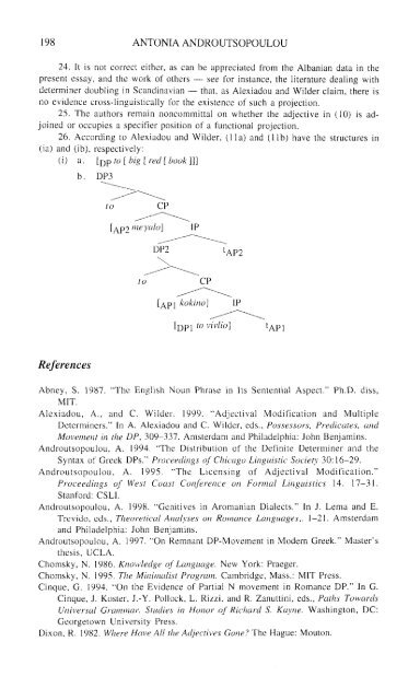 Comparative Syntax of the Balkan Languages (Oxford ... - Cryptm.org