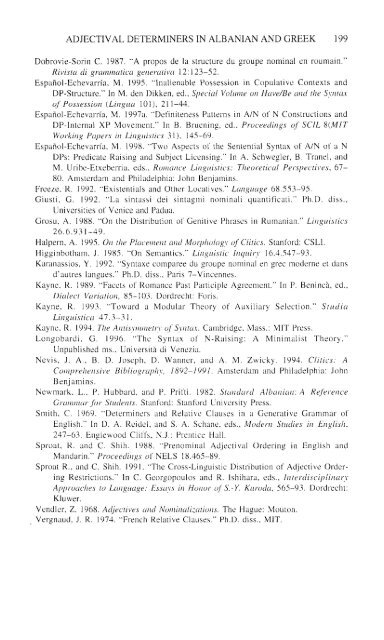 Comparative Syntax of the Balkan Languages (Oxford ... - Cryptm.org