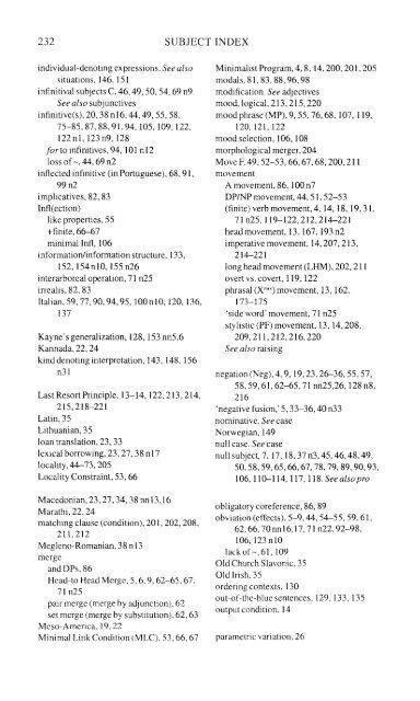 Comparative Syntax of the Balkan Languages (Oxford ... - Cryptm.org