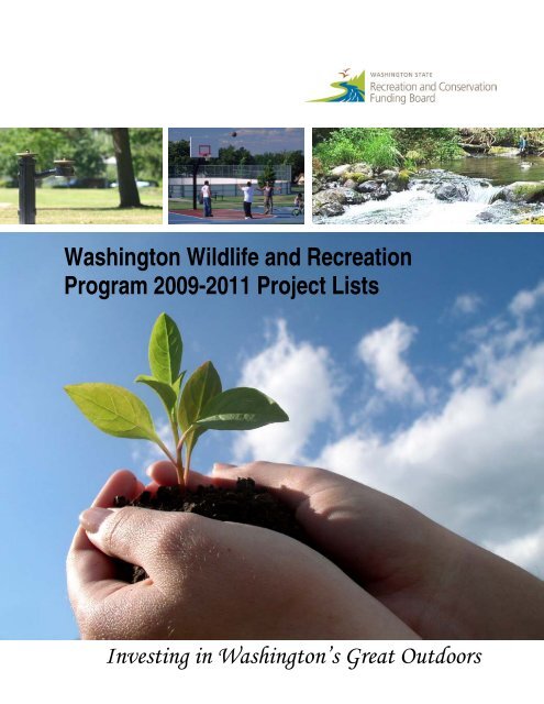 WWRP 2009-2011 Proposed Project List (Blue Report)