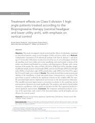 Treatment effects on Class II division 1 high angle patients ... - SciELO