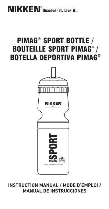 pimag® sport bottle / bouteille sport pimagmd ... - Be More Wellness