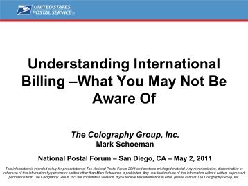 Understanding International Billing –What You May Not Be Aware Of