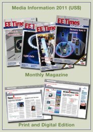 Monthly Magazine Print and Digital Edition ... - EE Times Europe