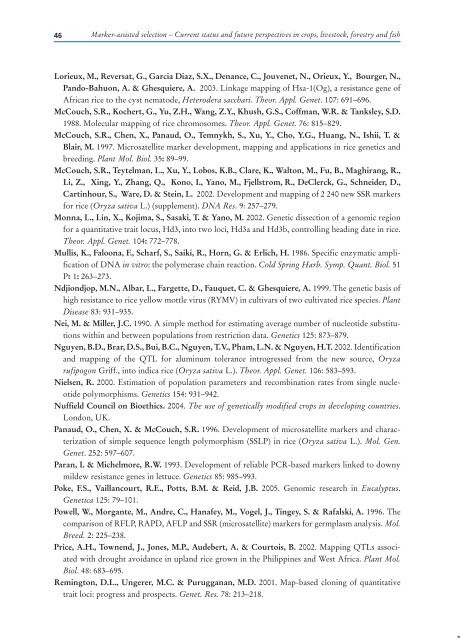 marker-assisted selection in wheat - ictsd