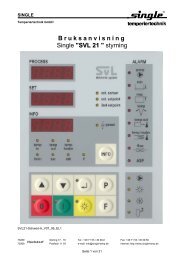 SVL 21 - SINGLE Temperiertechnik GmbH