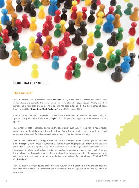 INTERIM REPORT - The Link REIT