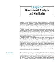 Chapter 5 Dimensional Analysis and Similarity