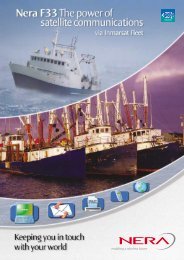 Nera Fleet F33 Fishing Brochure - Explorer Satellite