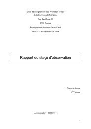 Rapport du stage d'observation - Lereservoir.eu