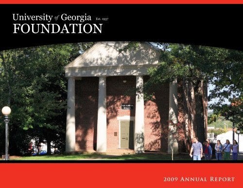 FOUNDATION - External Affairs - University of Georgia