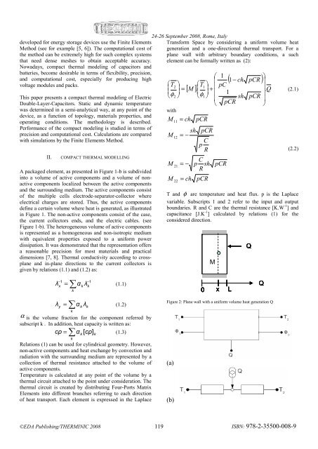 Online proceedings - EDA Publishing Association