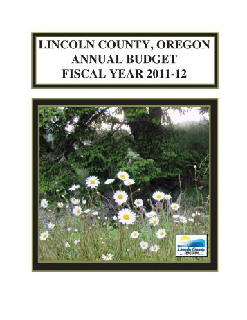 budget development flow chart - Lincoln County, Oregon