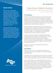 Case Study: Atlantic Aviation - ATP